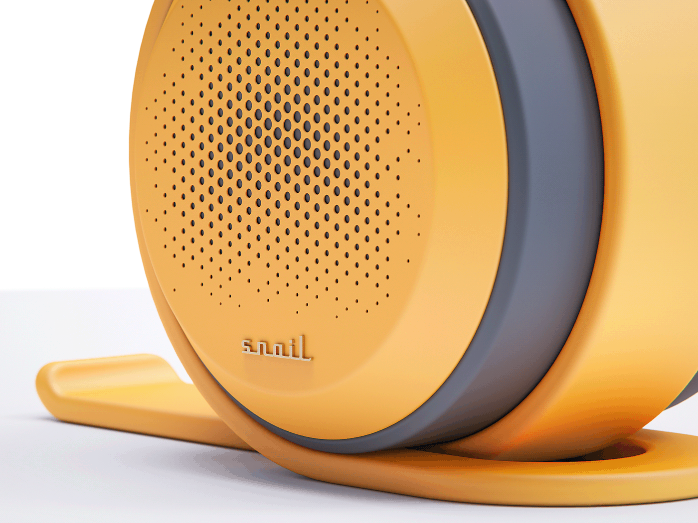 Mobile phone bracket，Bluetooth speaker，product design，exquisite，Appearance design，Snail，