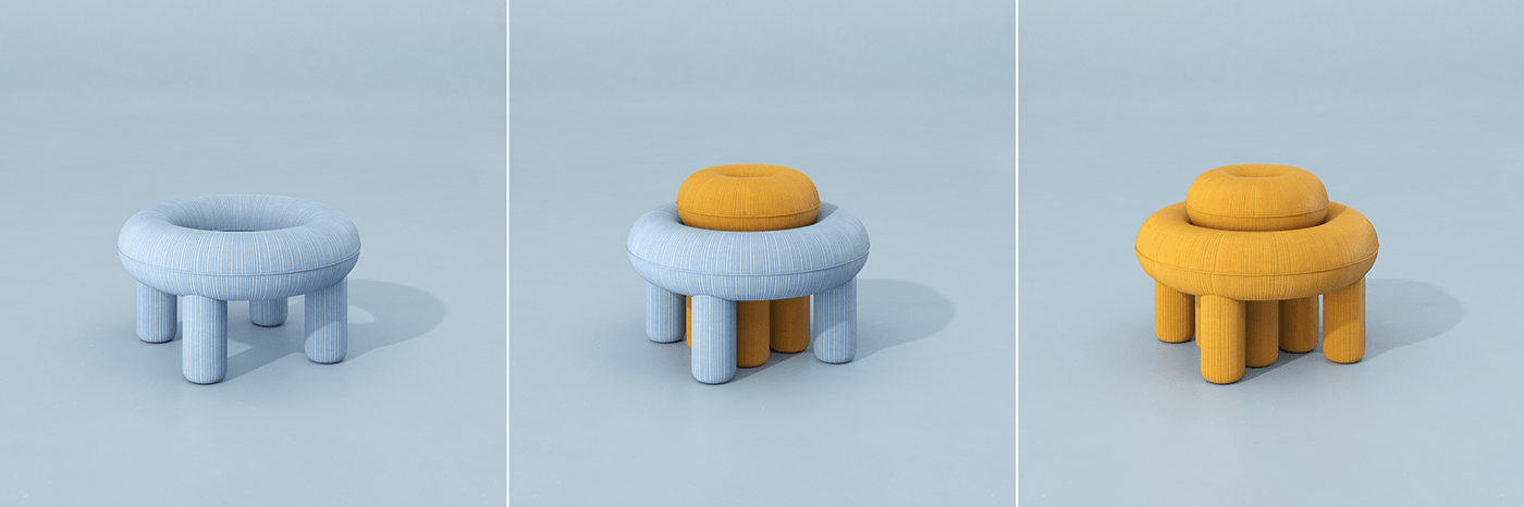 POOF，concept，furniture，product design，chair，