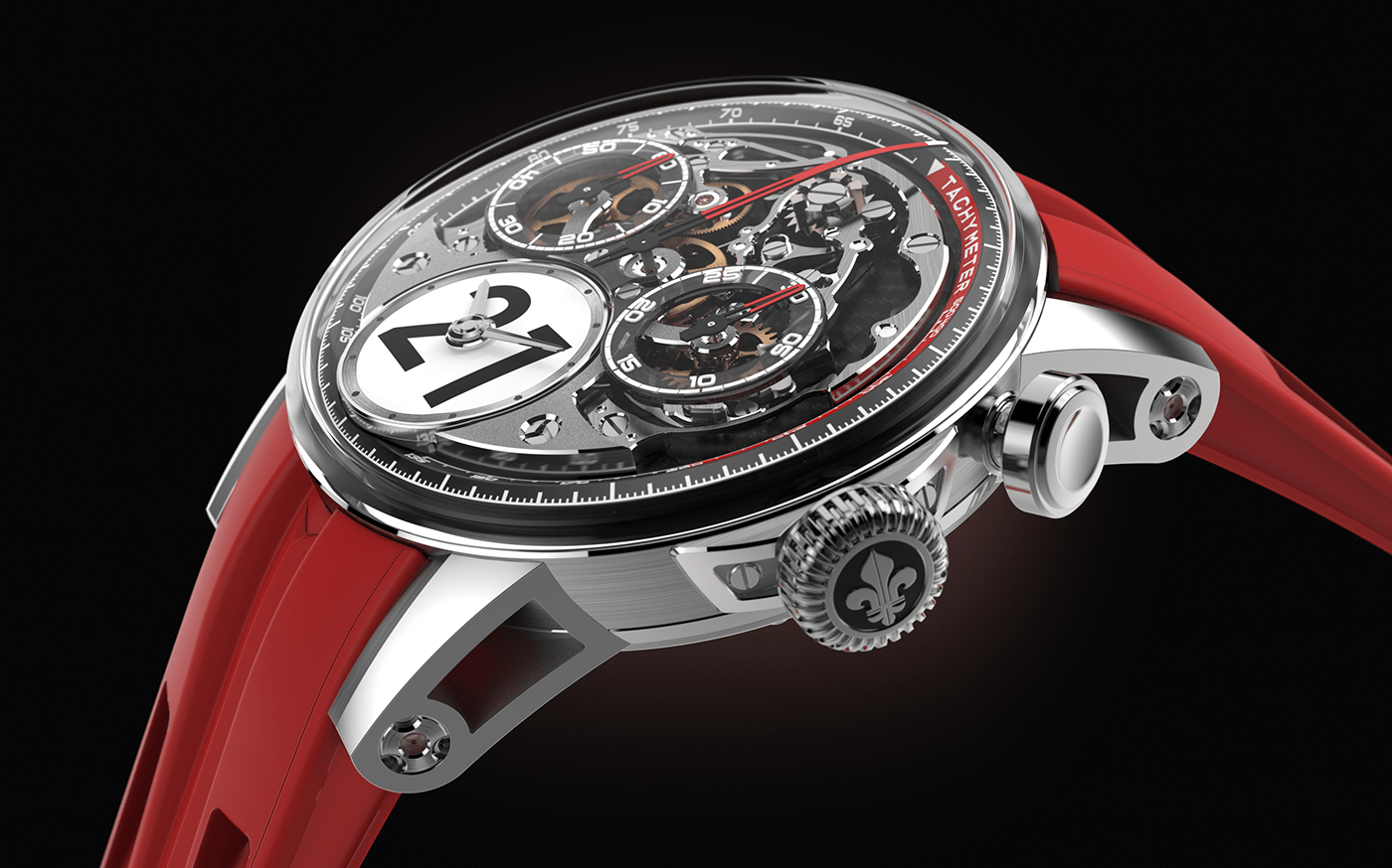 Wrist watch，industrial design，luxurious，Louis Monette，