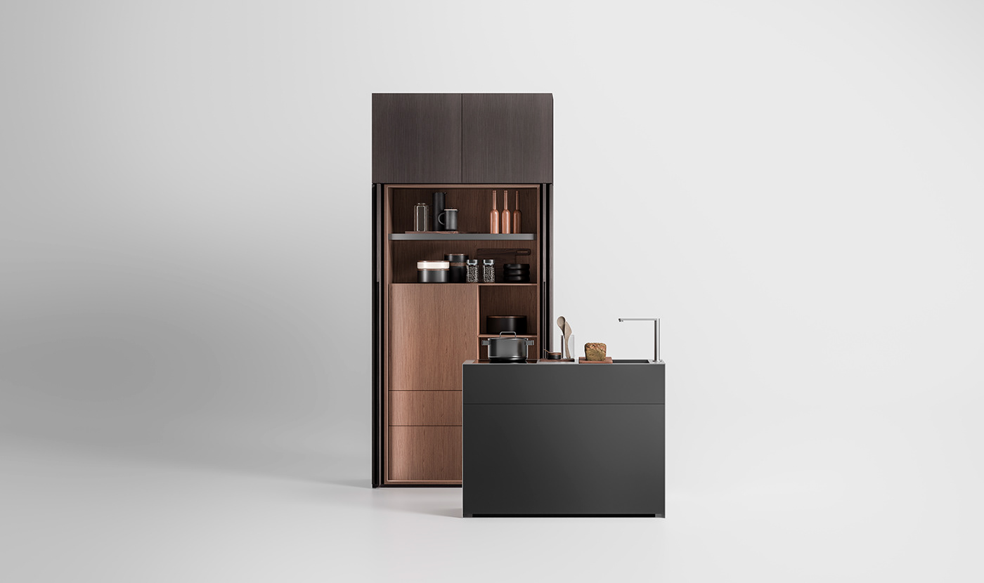 building design，Kitchen design，Appearance design，industrial design，exquisite，