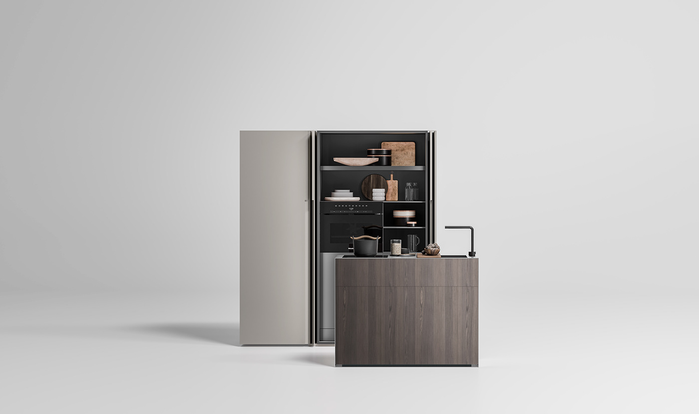 building design，Kitchen design，Appearance design，industrial design，exquisite，