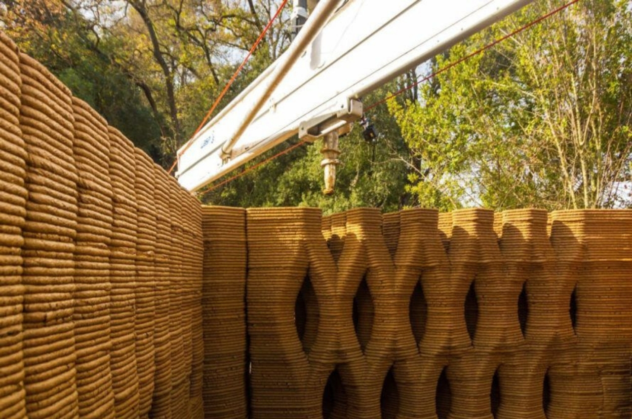 3D printing，house，Spain，clay，