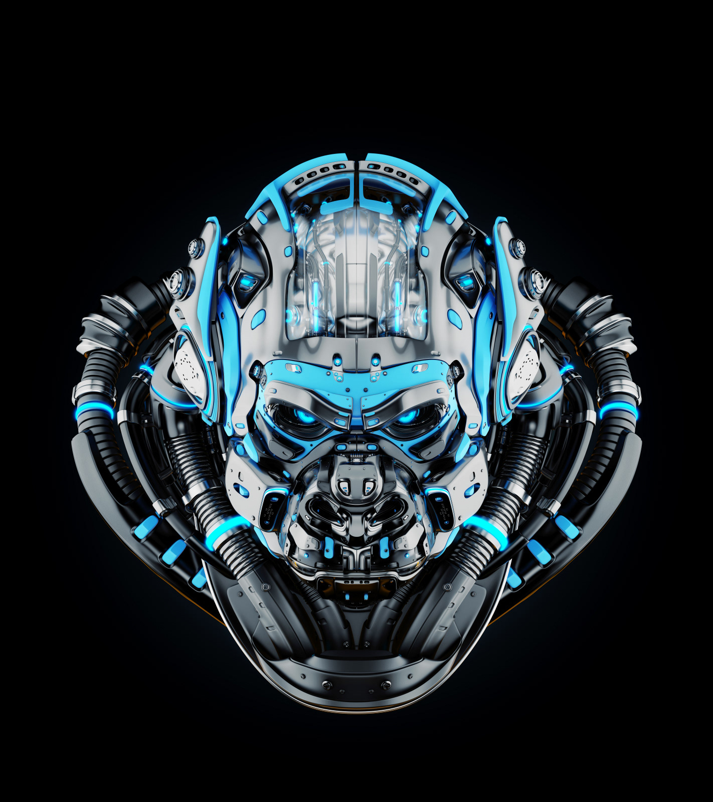 animal，Futurist，gorilla，Metal，robot，science fiction，NFT，