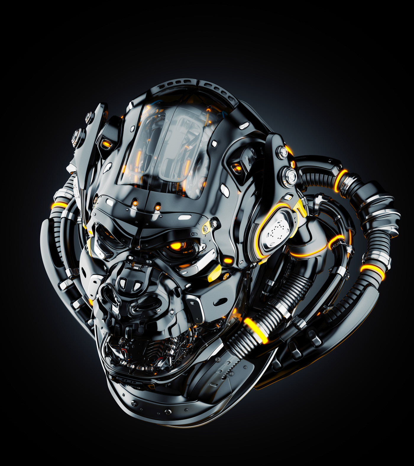 animal，Futurist，gorilla，Metal，robot，science fiction，NFT，