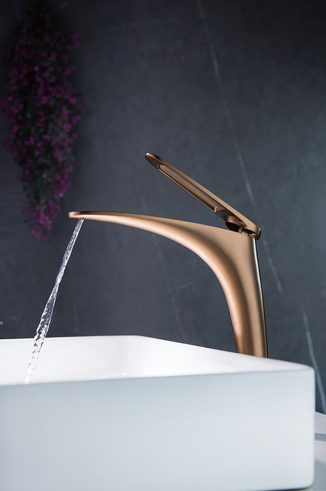 Bathroom cabinet faucet，streamline，