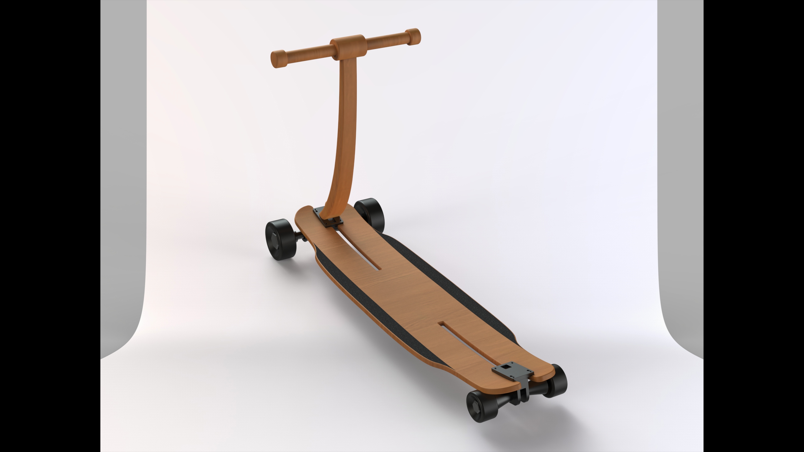 Dual-purpose scooter, generous and handsome，