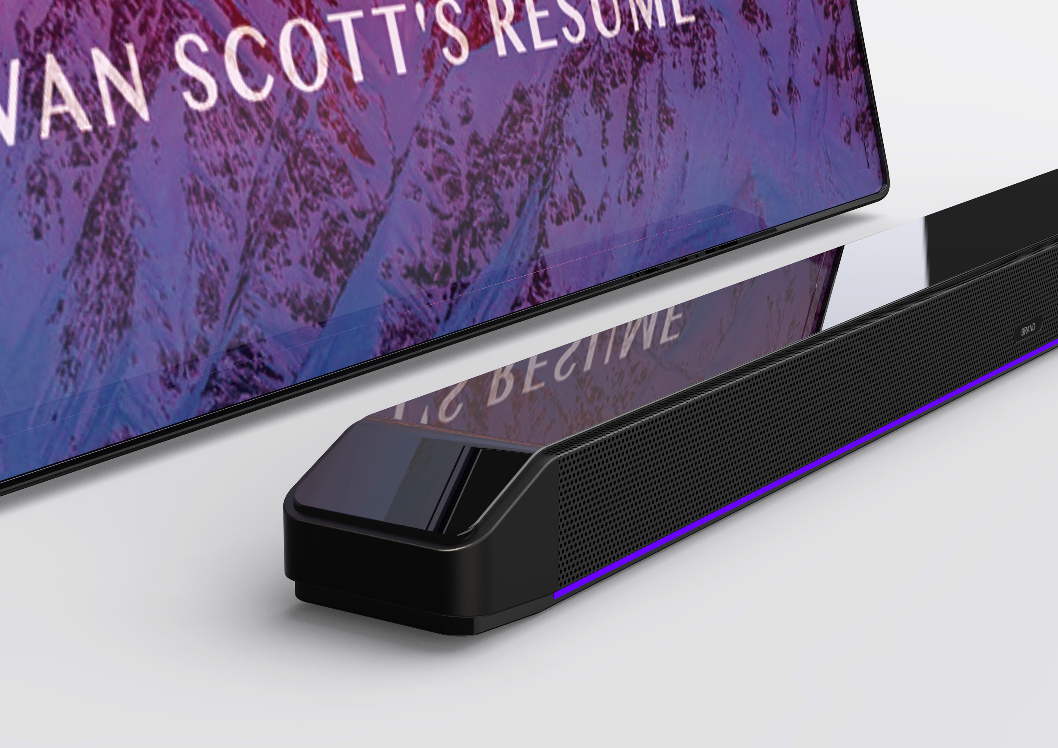 Ultra thin Soundbar，