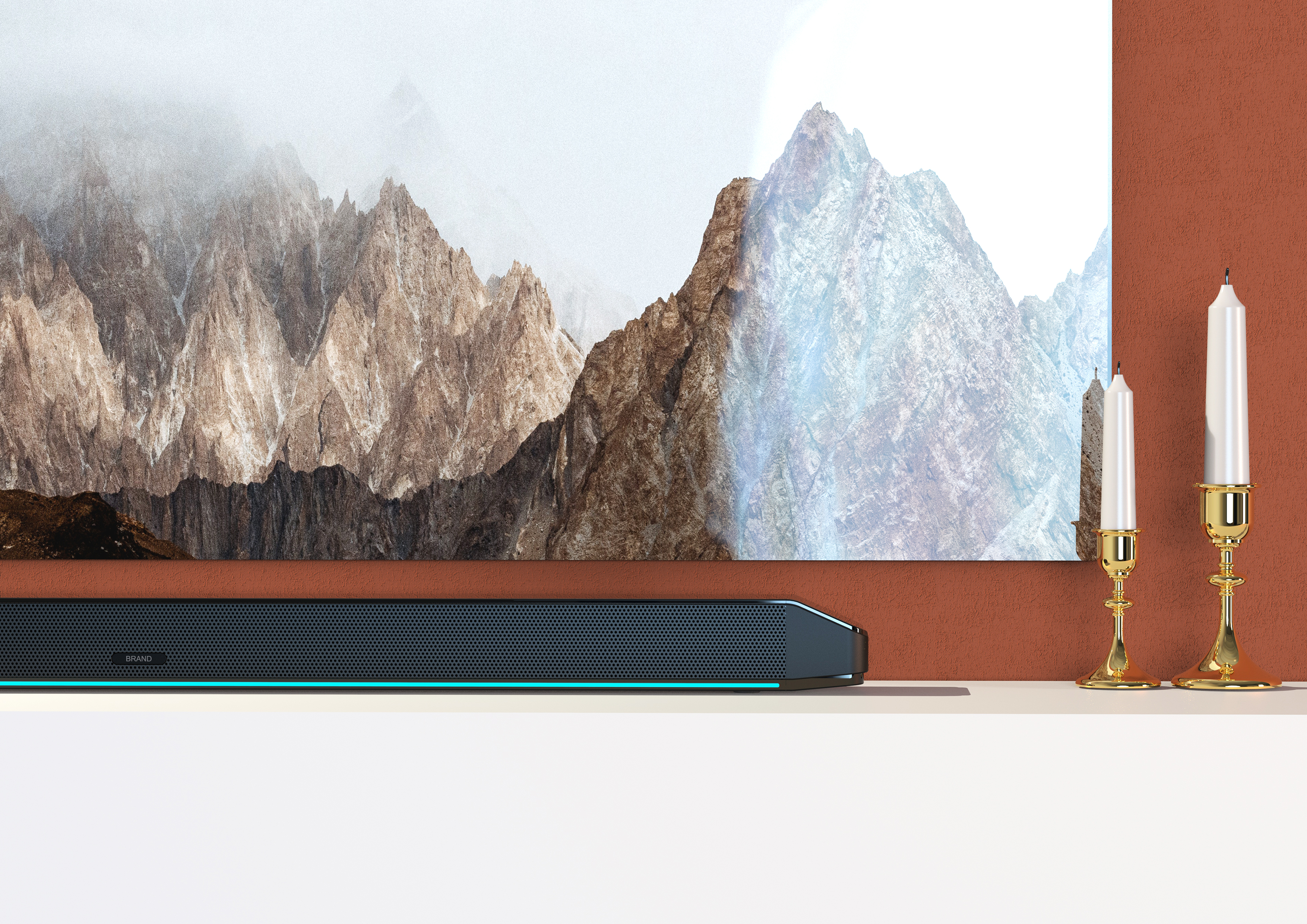 Ultra thin Soundbar，