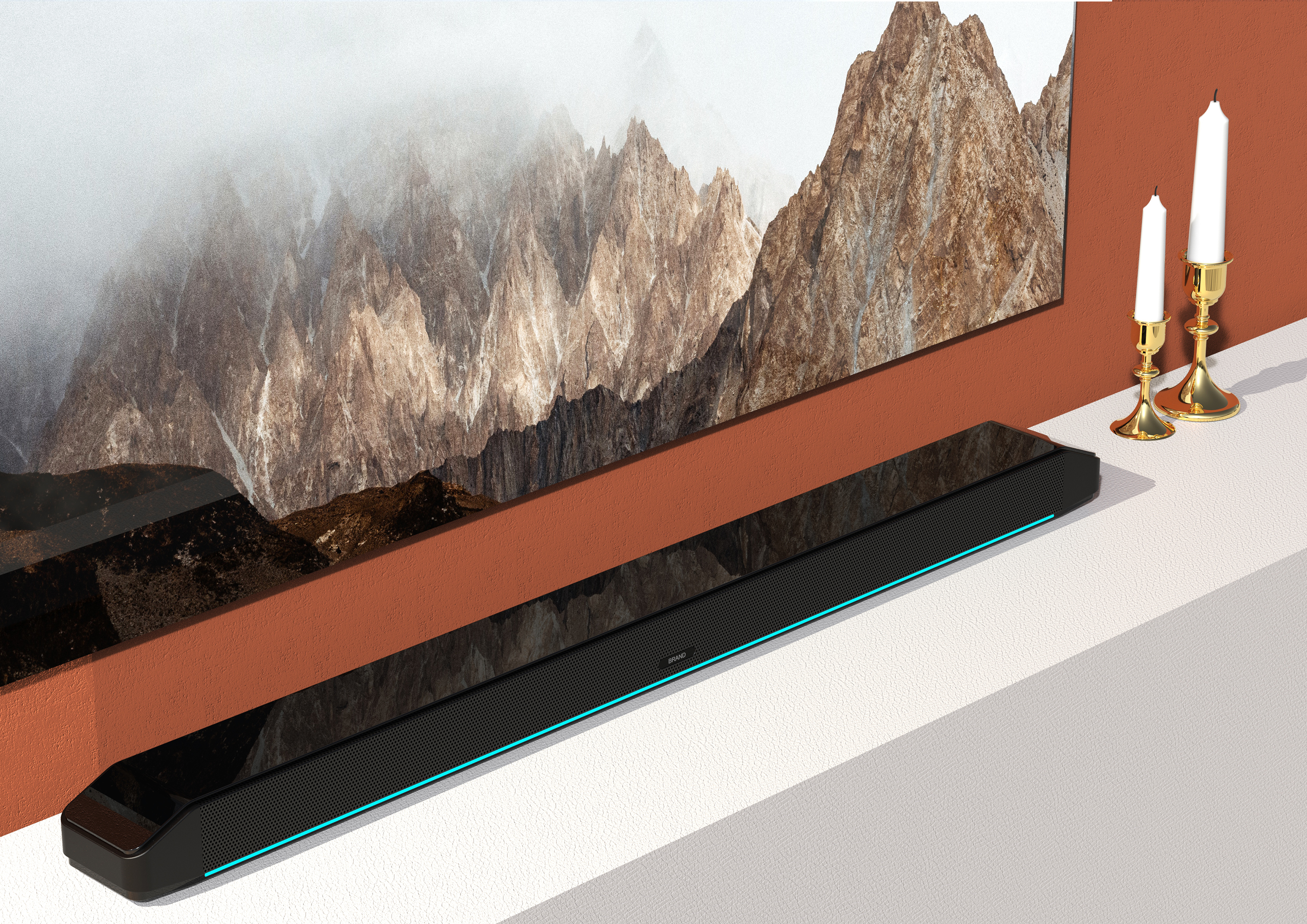 Ultra thin Soundbar，