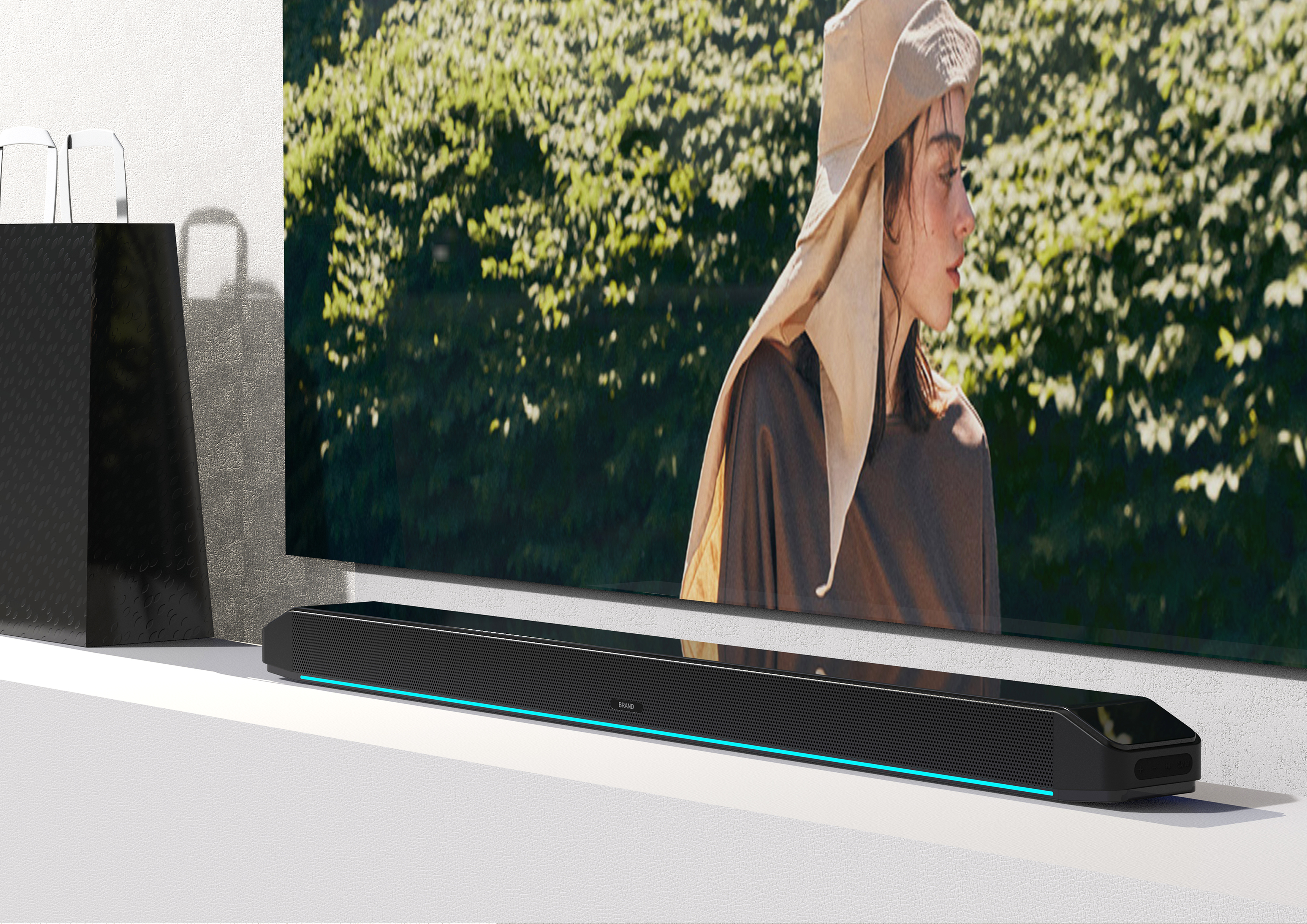 Ultra thin Soundbar，