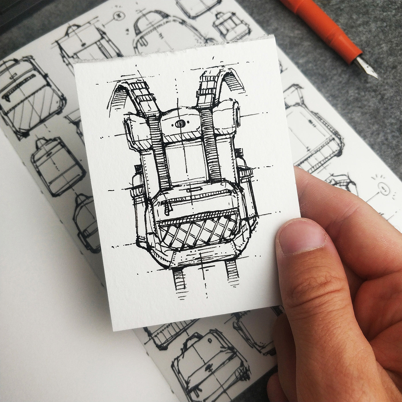 Hand drawn，sketch，illustration，mapping，