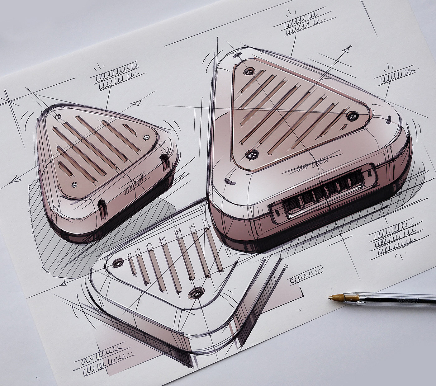 Hand drawn，sketch，illustration，mapping，
