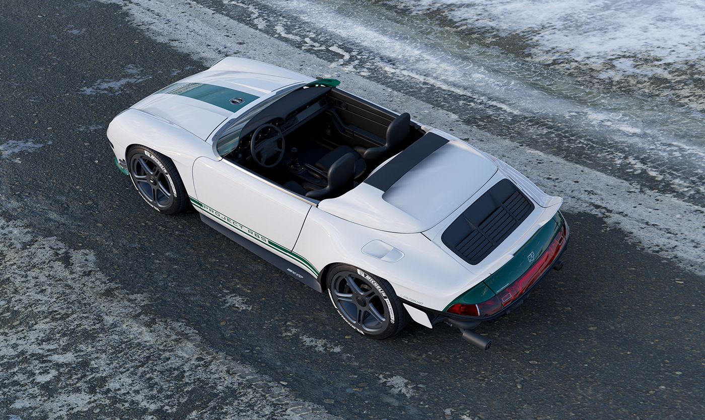 vehicle，automobile，RUF Bergmeister，Sports car，