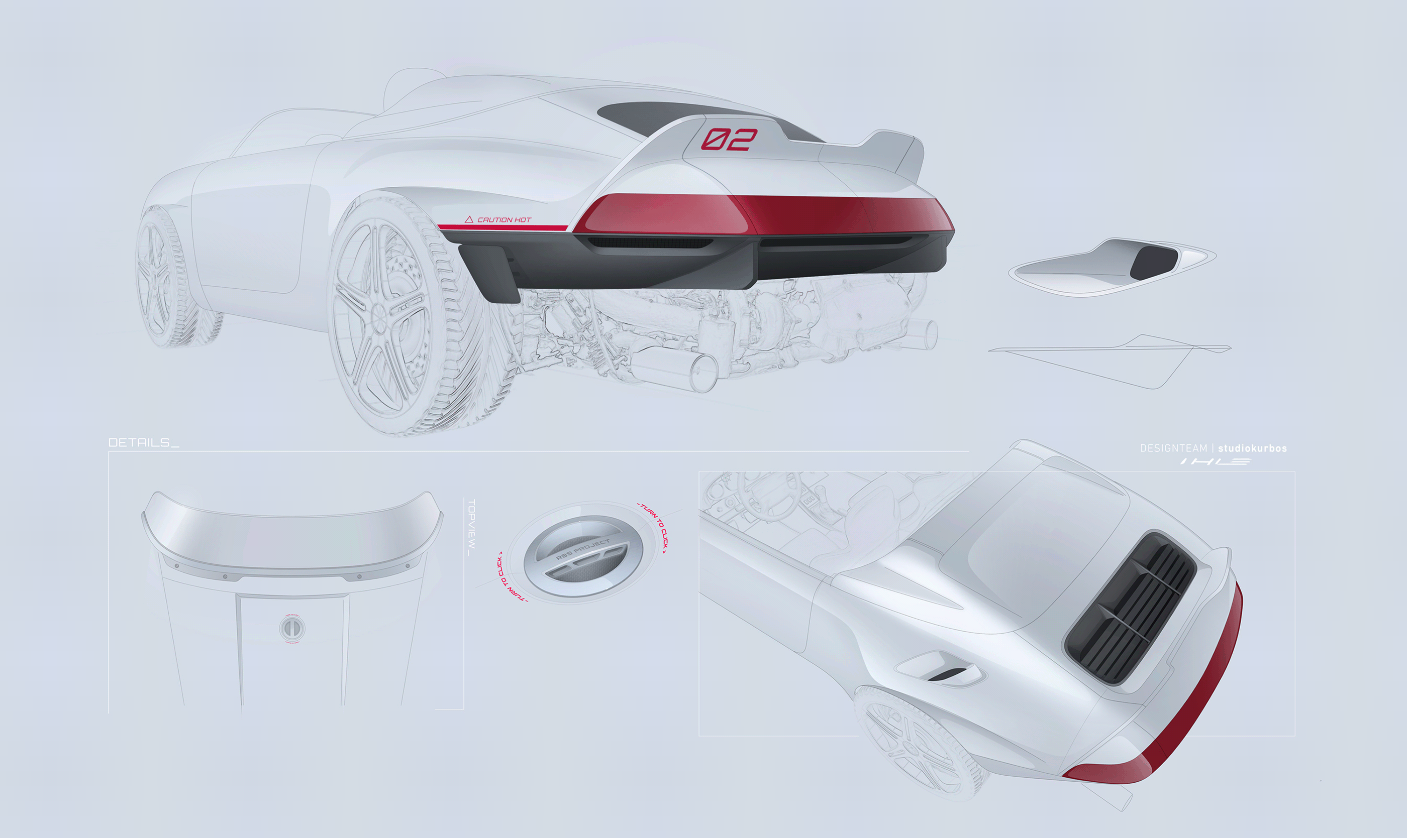 vehicle，automobile，RUF Bergmeister，Sports car，