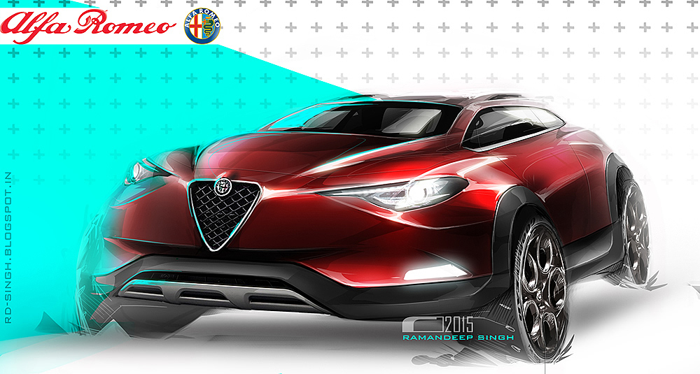 Sketch Wall，automobile，industrial design，Hand drawn，
