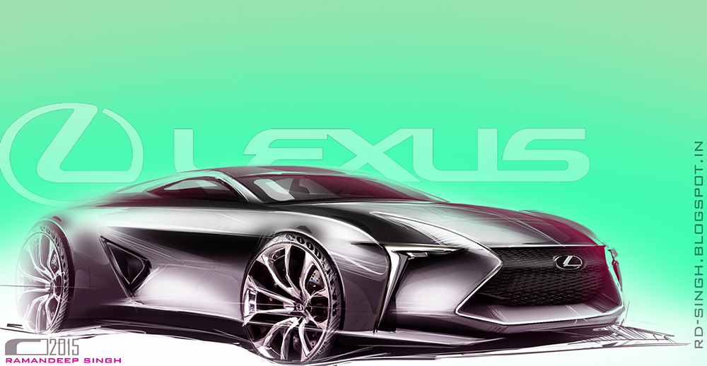 Sketch Wall，automobile，industrial design，Hand drawn，