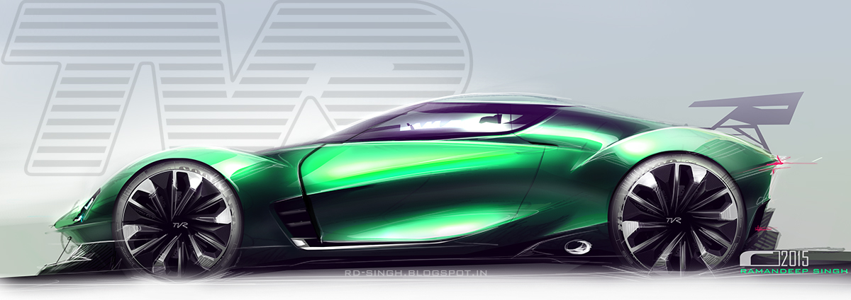 Sketch Wall，automobile，industrial design，Hand drawn，