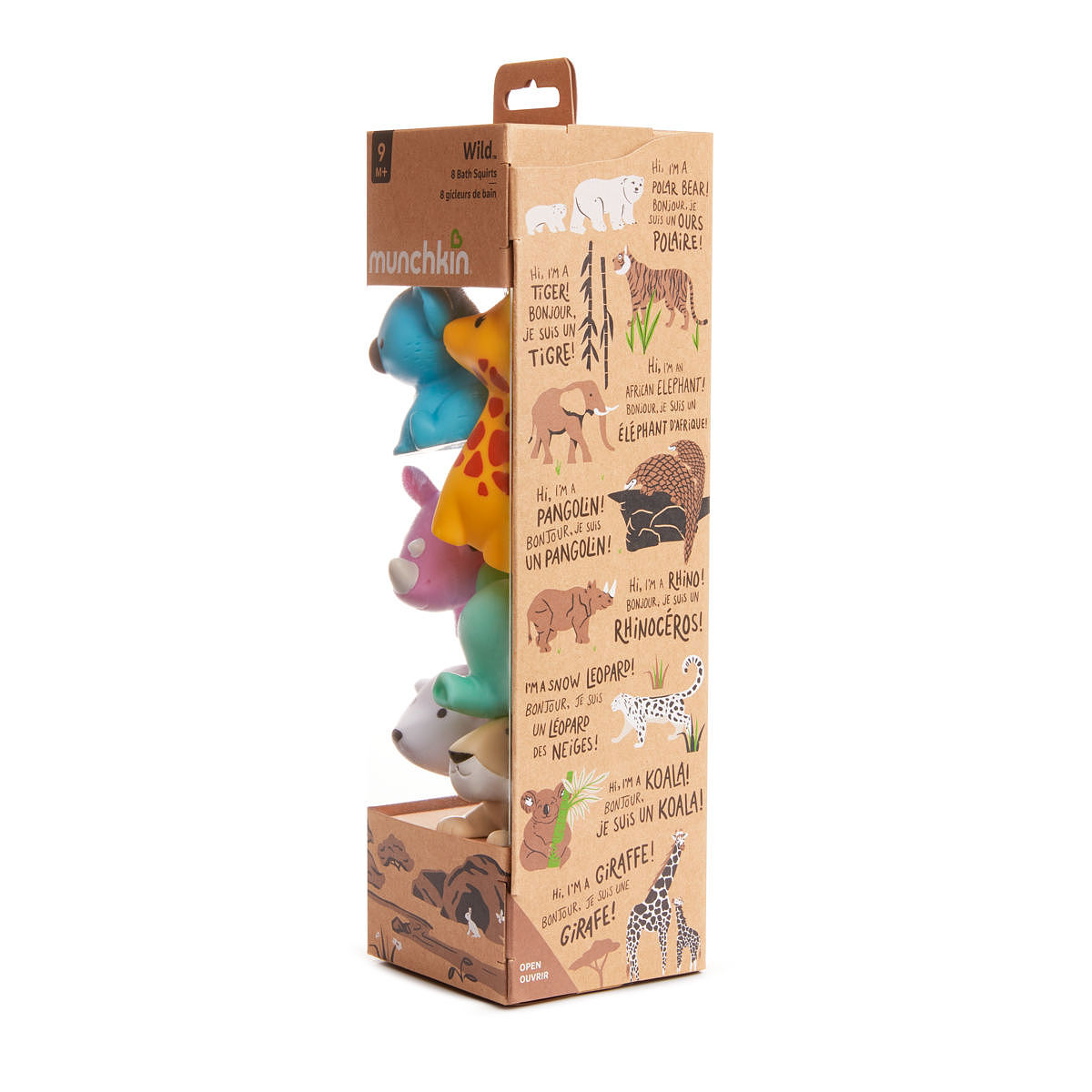 packing design，Consumer products，Bath toy packaging，