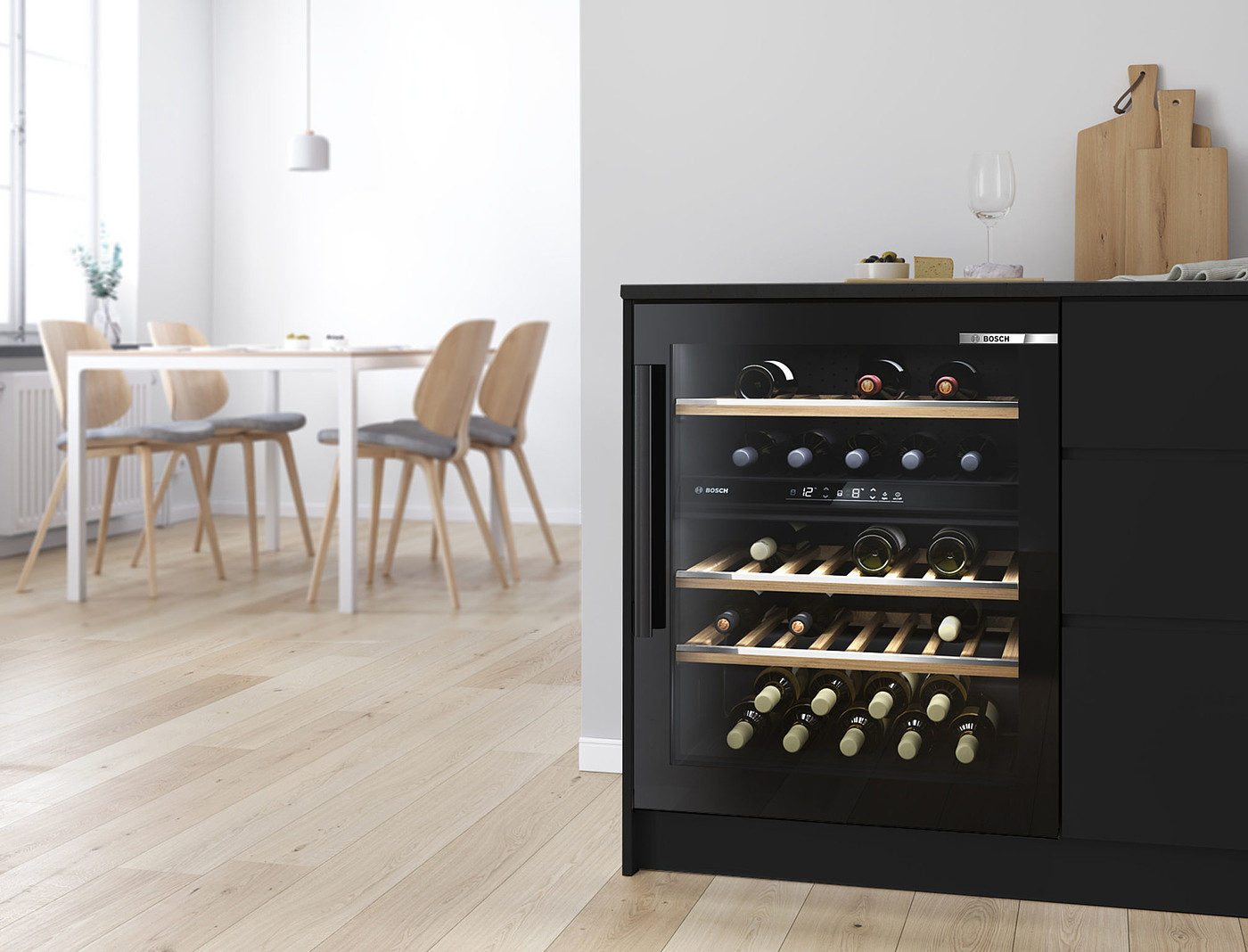 product design，kitchen，wine cabinet，