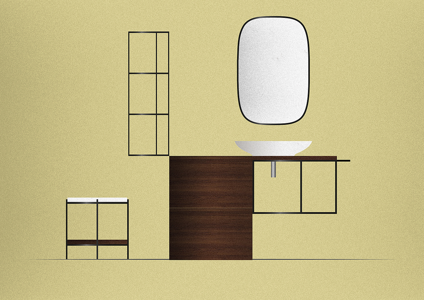 室内设计，卫浴，单纯，简单，集锦，