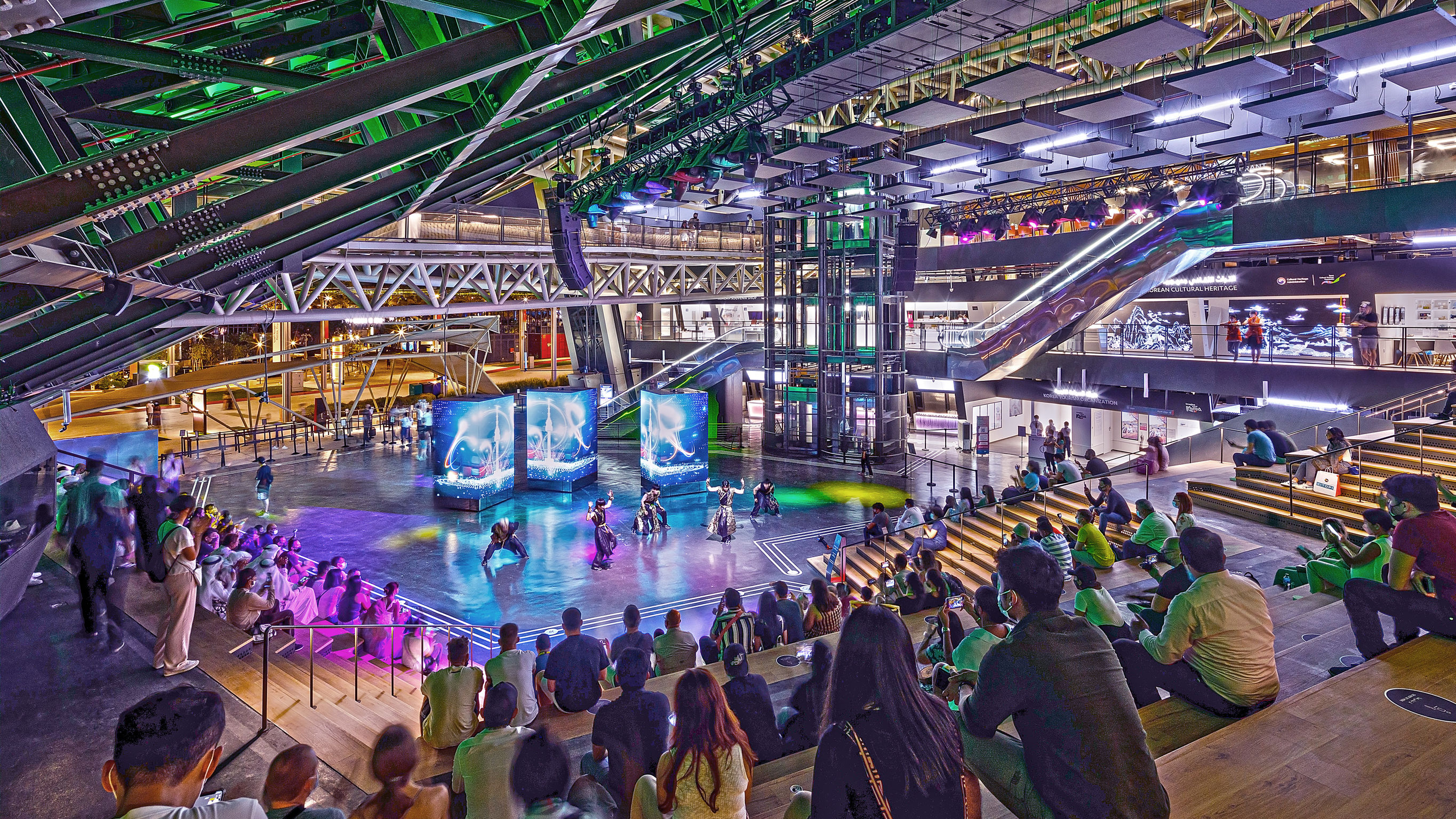 Interior design，Public exhibition，Expo Pavilion，