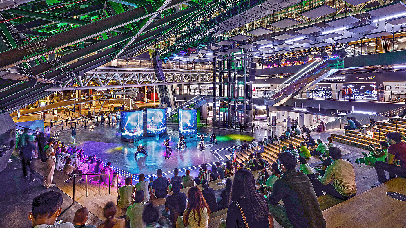 Interior design，Public exhibition，Expo Pavilion，