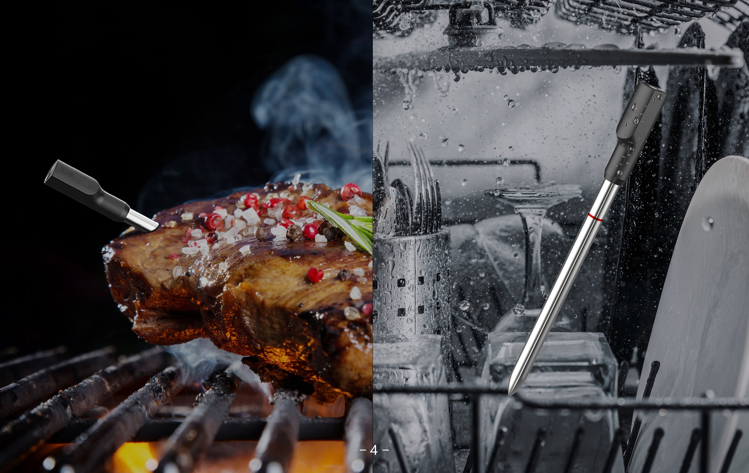 product design，Home/tableware，Barbecue thermometer，