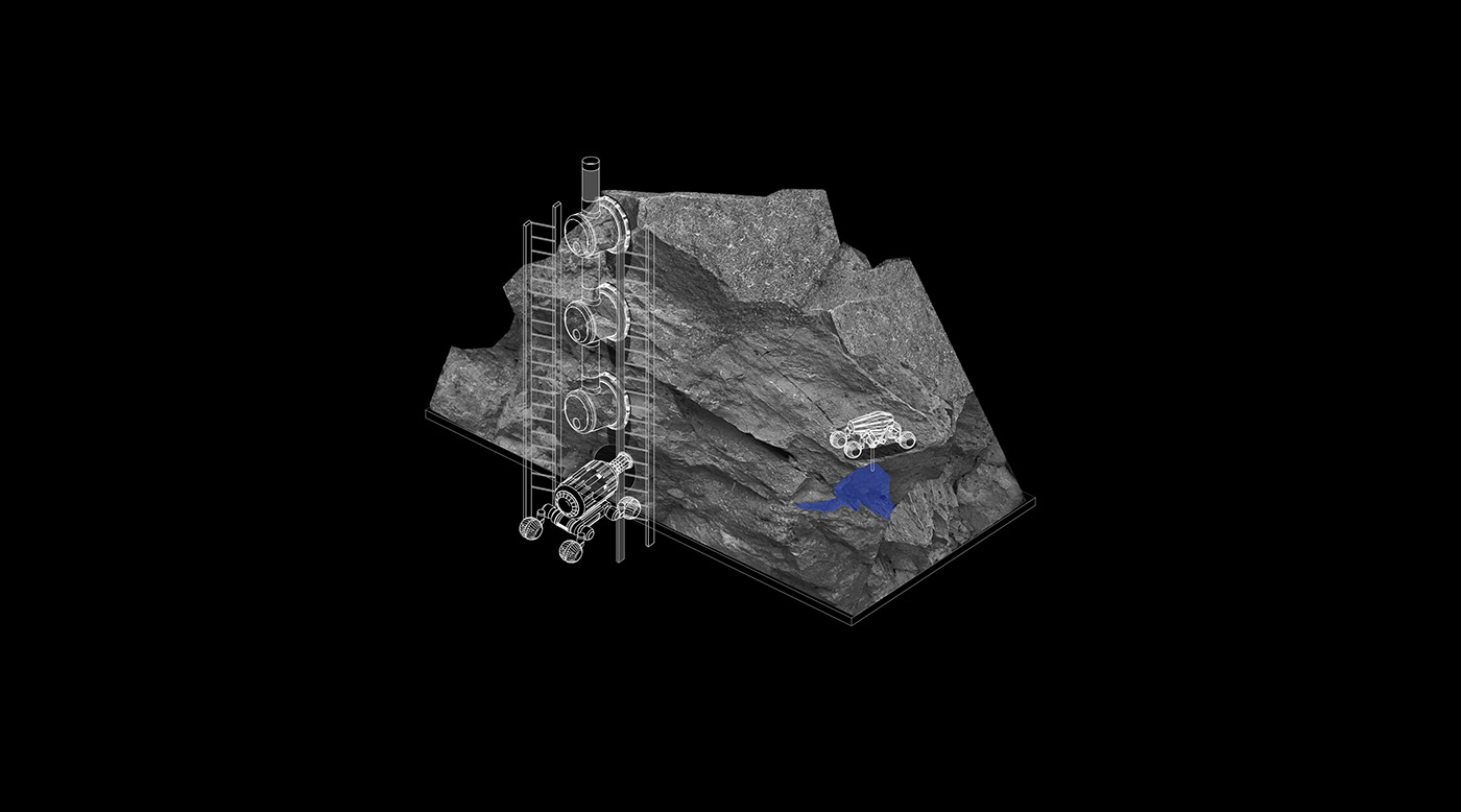 Ant Colony，prospecting，Lava cave，industrial design，Design，Environmental detection，