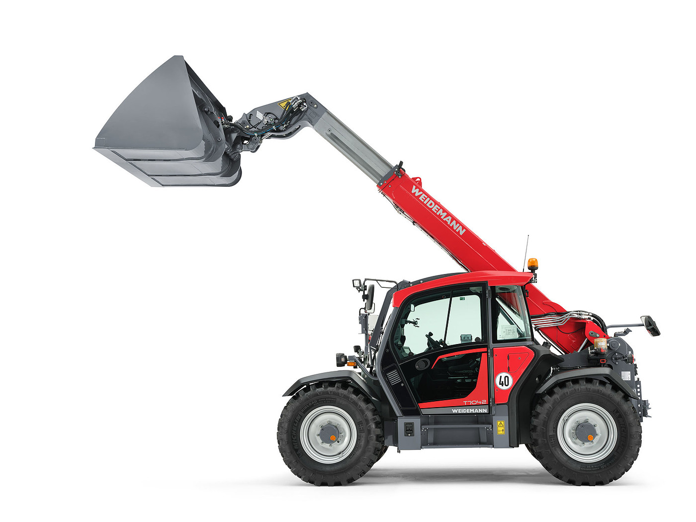 product design，Automobile/transportation，Telescopic arm fork loader，