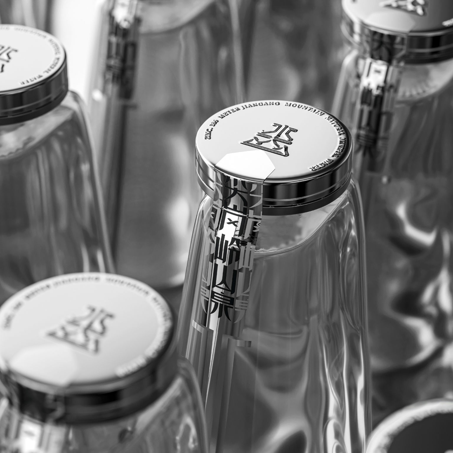 packing design，drink，Water bottle，