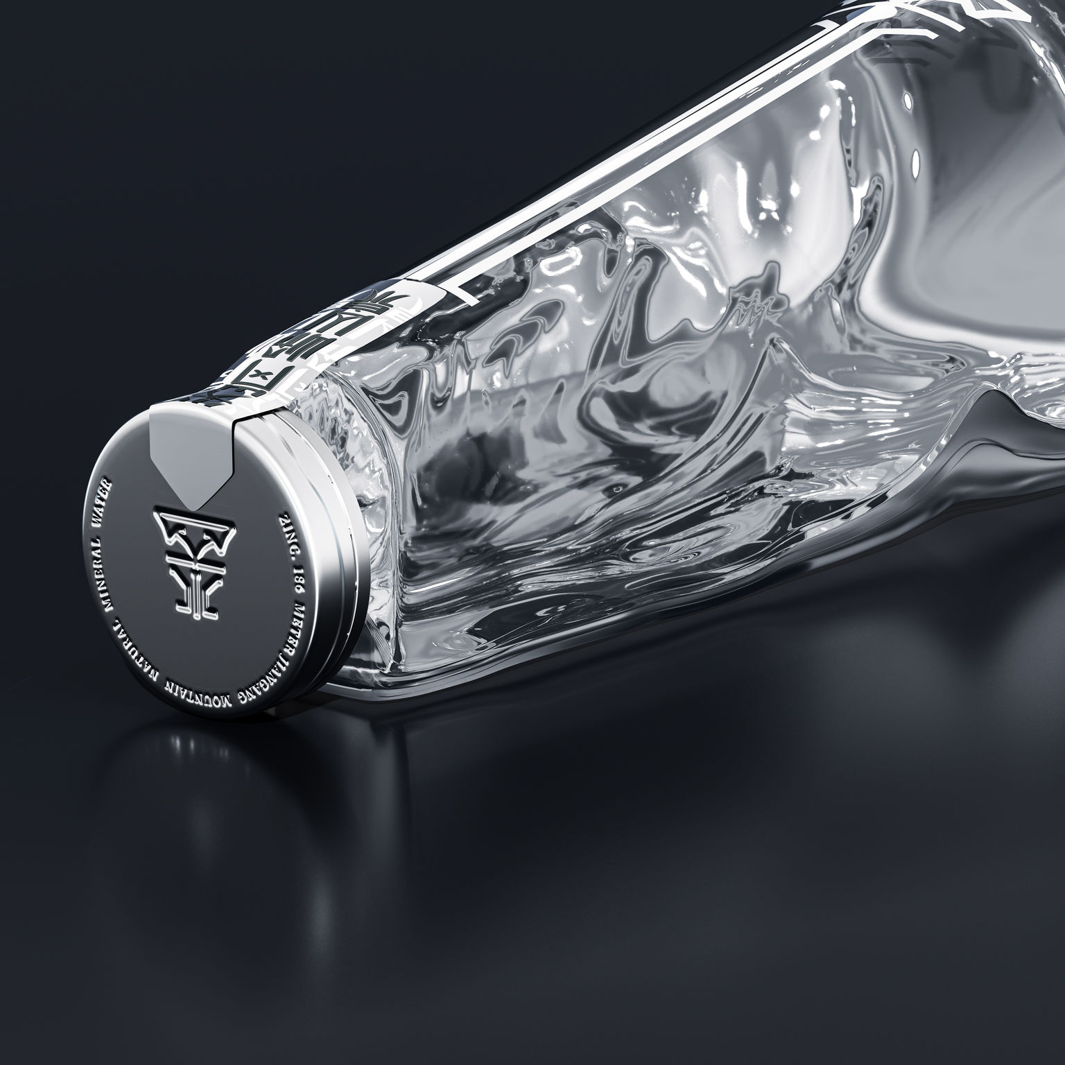 packing design，drink，Water bottle，