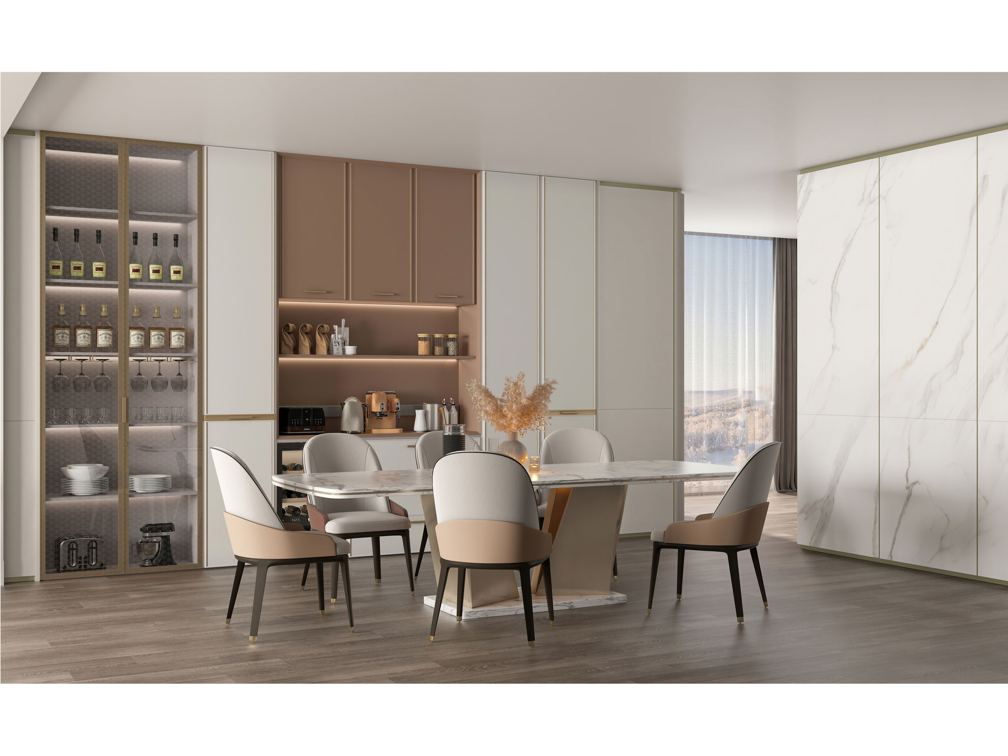 Interior design，residence，Residential interior，