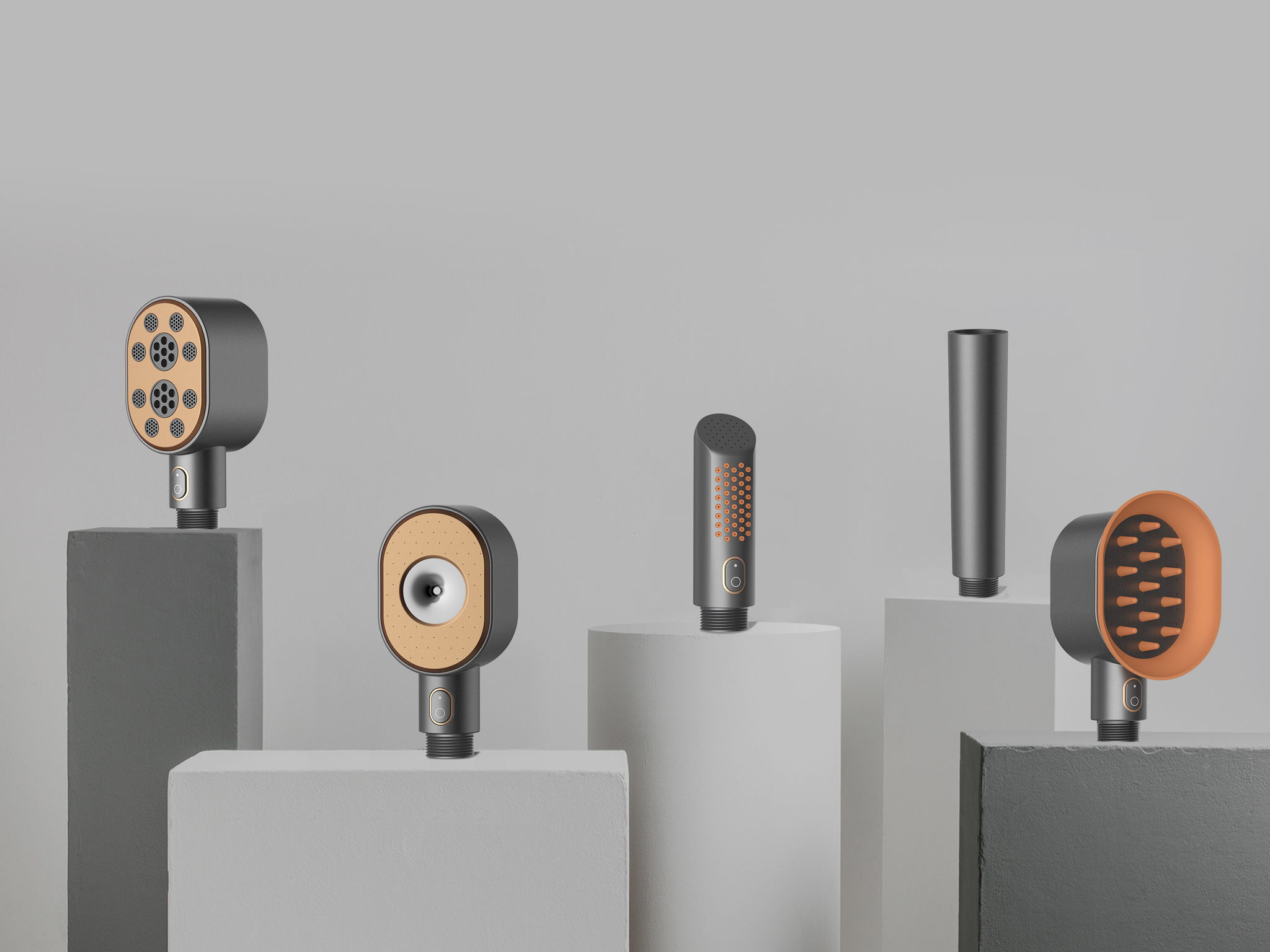 product design，bathroom，Hand held shower，