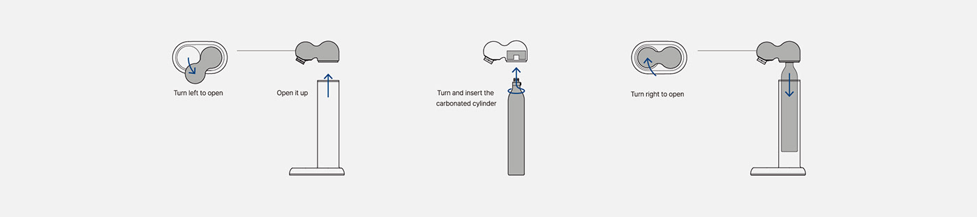 Carbonated water machine，Carbonic acid，industrial design，product design，Design，glass，