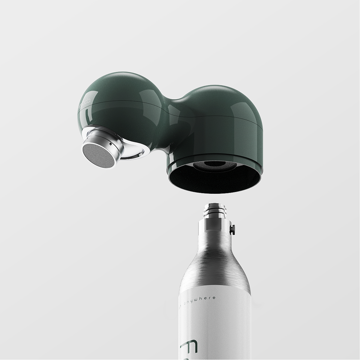 Carbonated water machine，Carbonic acid，industrial design，product design，Design，glass，