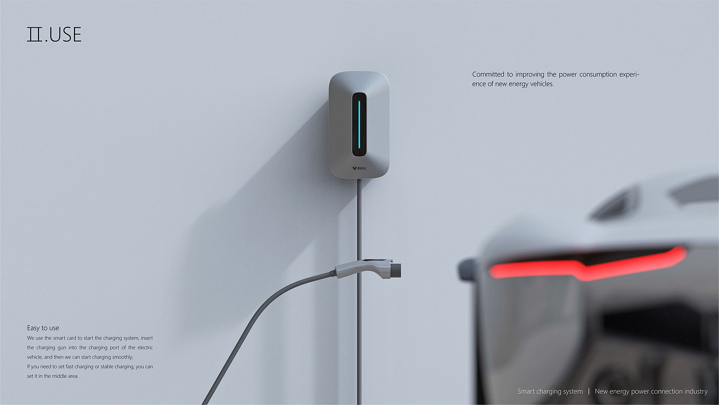 product design，Automobile/transportation，Electric vehicle charger，