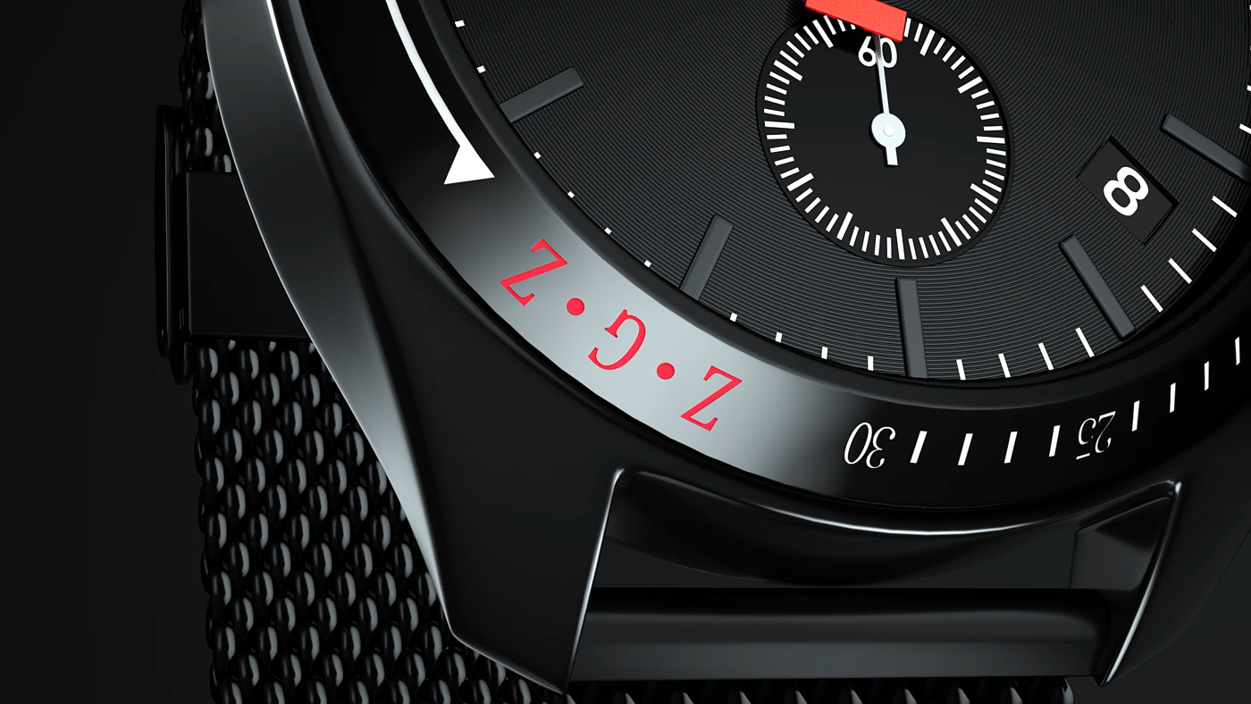 Product animation，c4d，Wrist watch，