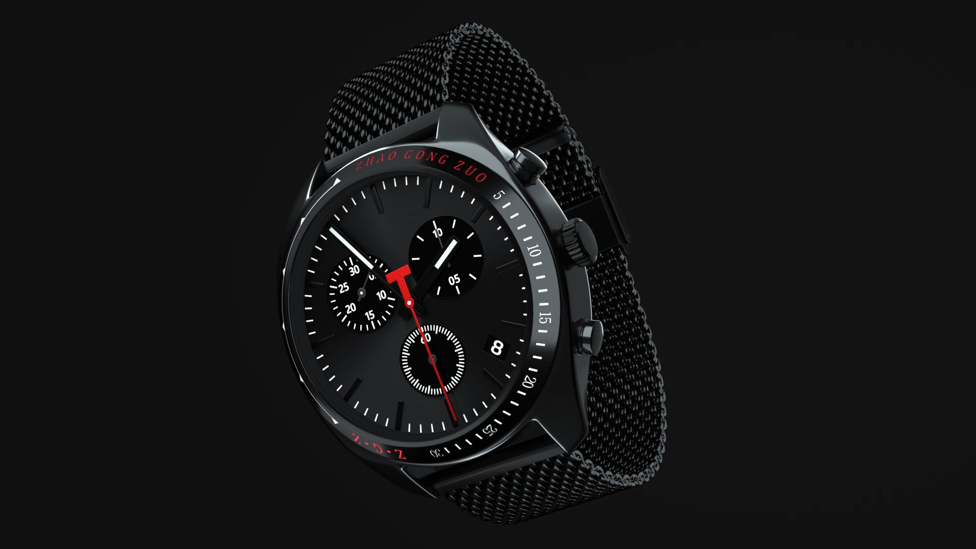 Product animation，c4d，Wrist watch，