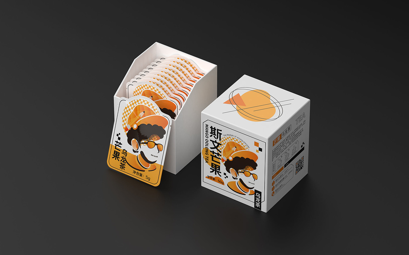 packing design，drink，Tea packaging，