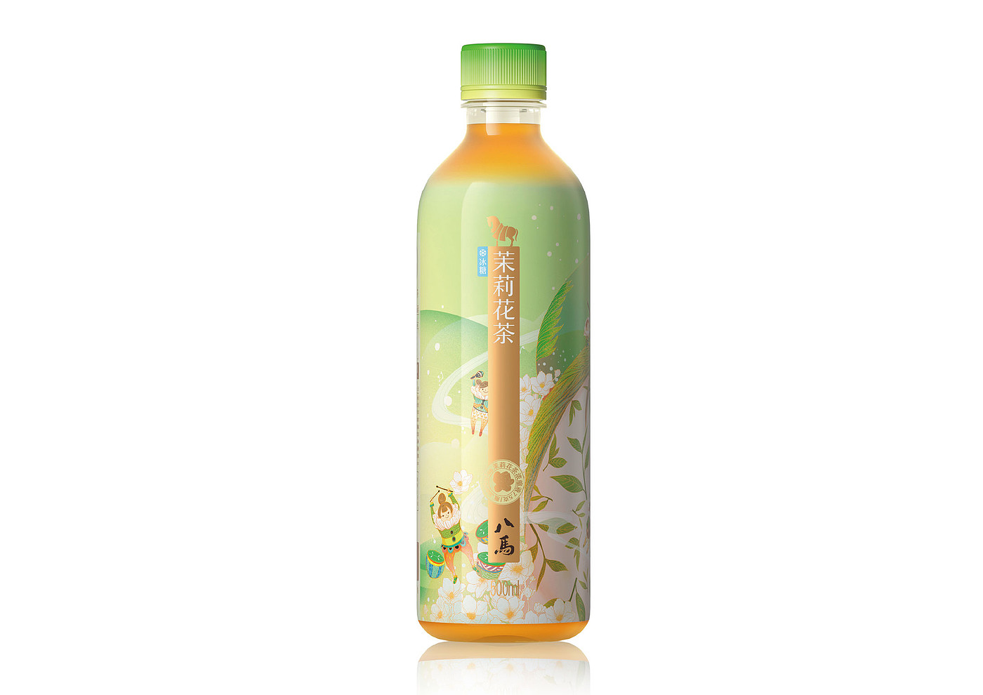 packing design，drink，Tea bottle，
