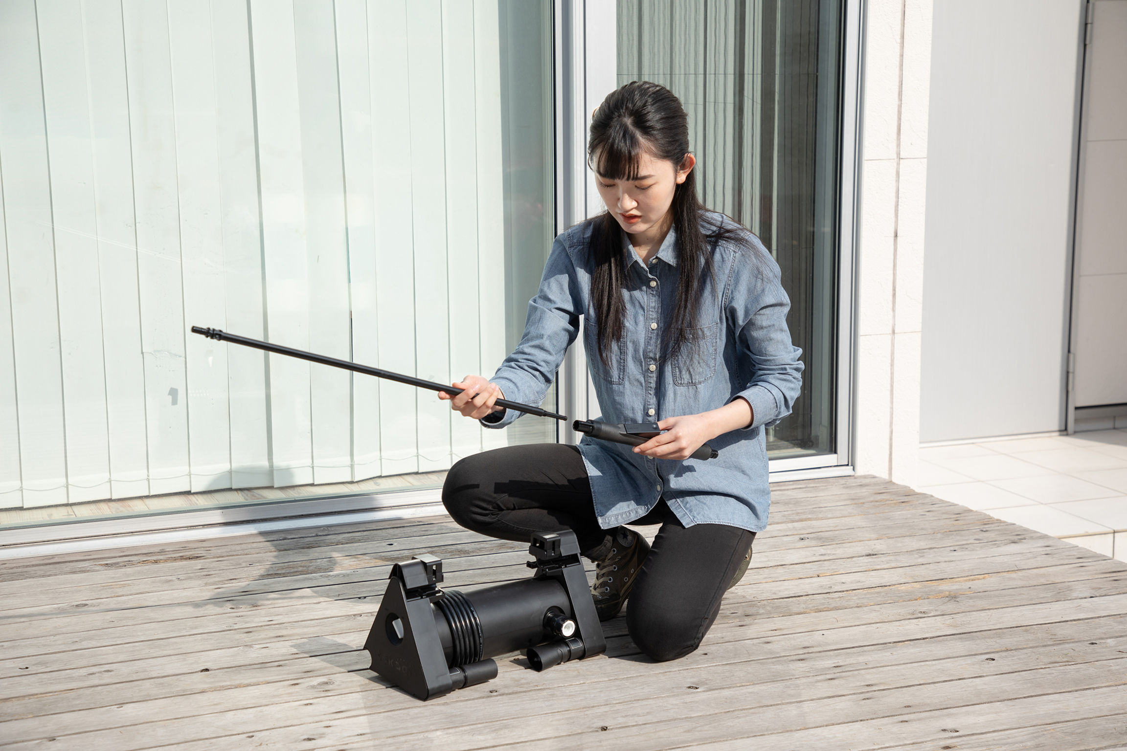 product design，courtyard，High pressure cleaning machine，