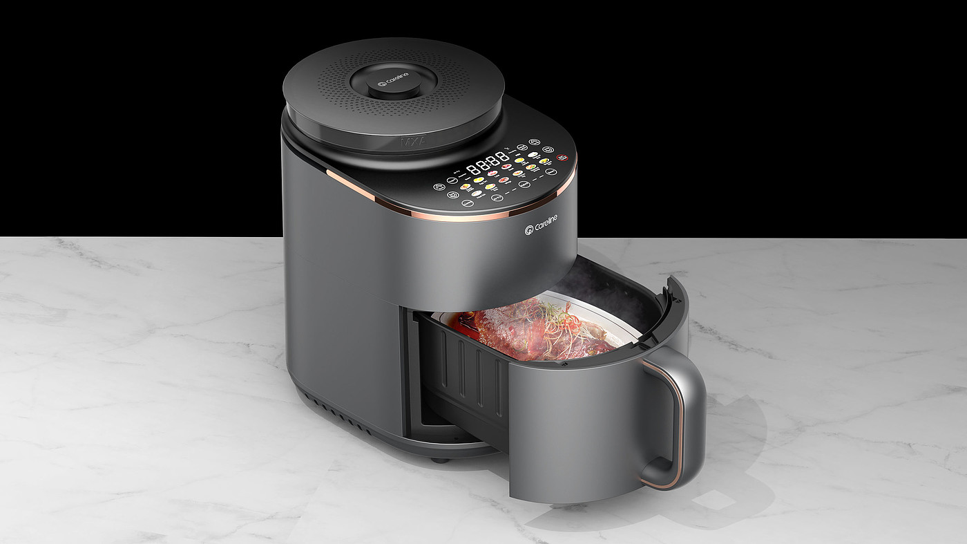 product design，kitchen，Air fryer，