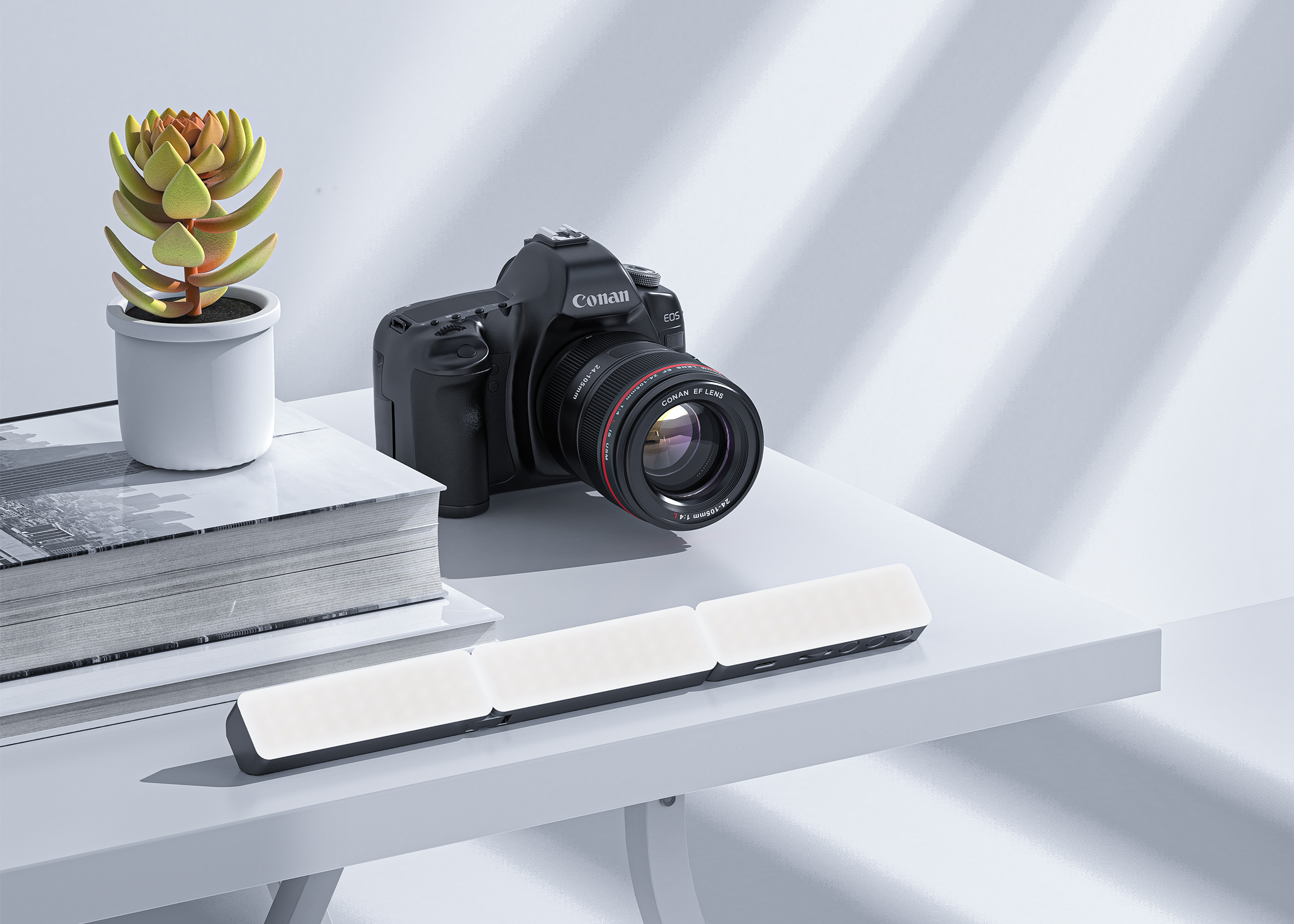 product design，3C digital，Photography，Red dot award，If design award，fill-in light，Portable，Camera Equipment，