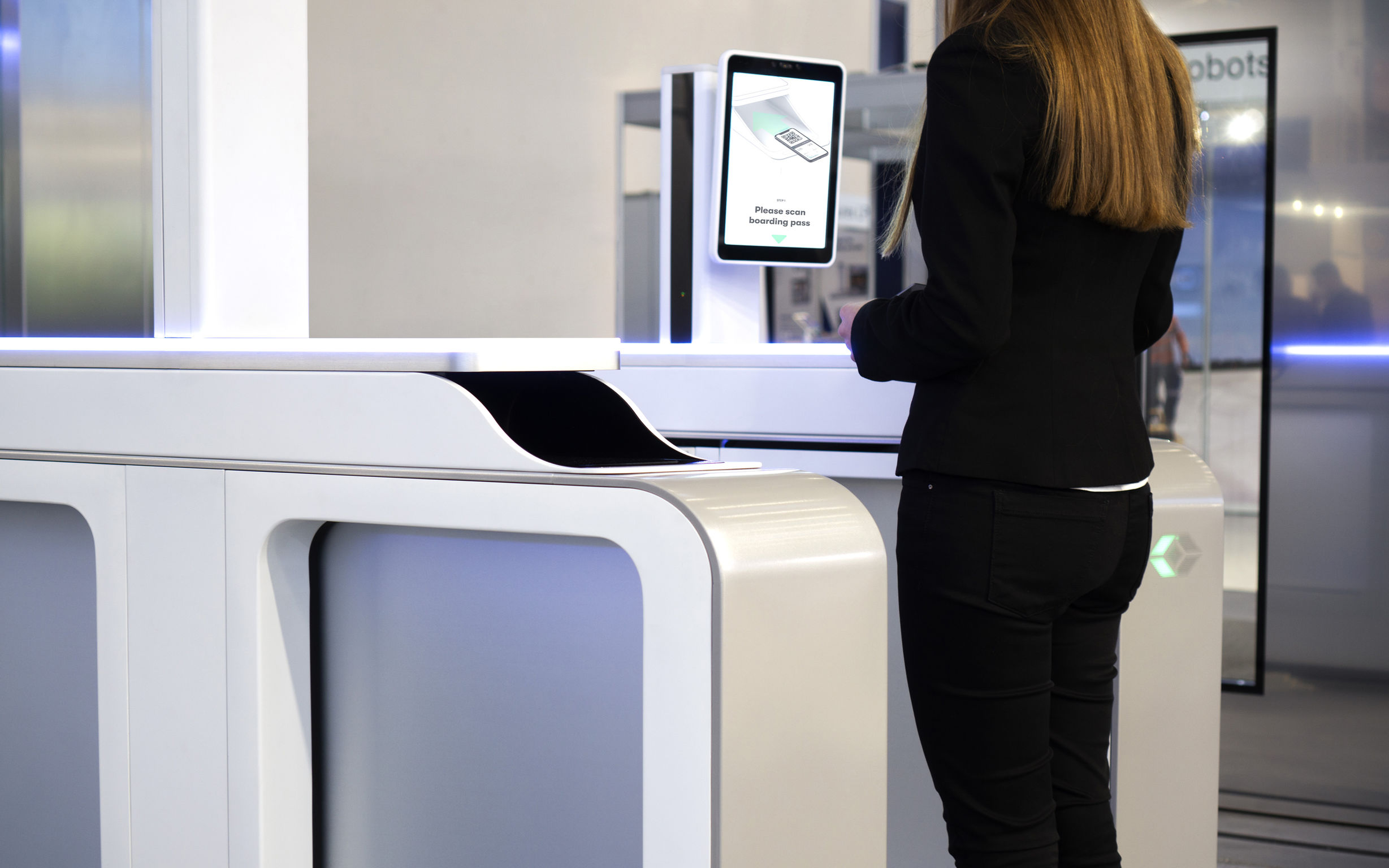 product design，Public Design/Retail Projects，Boarding and Security Gate，