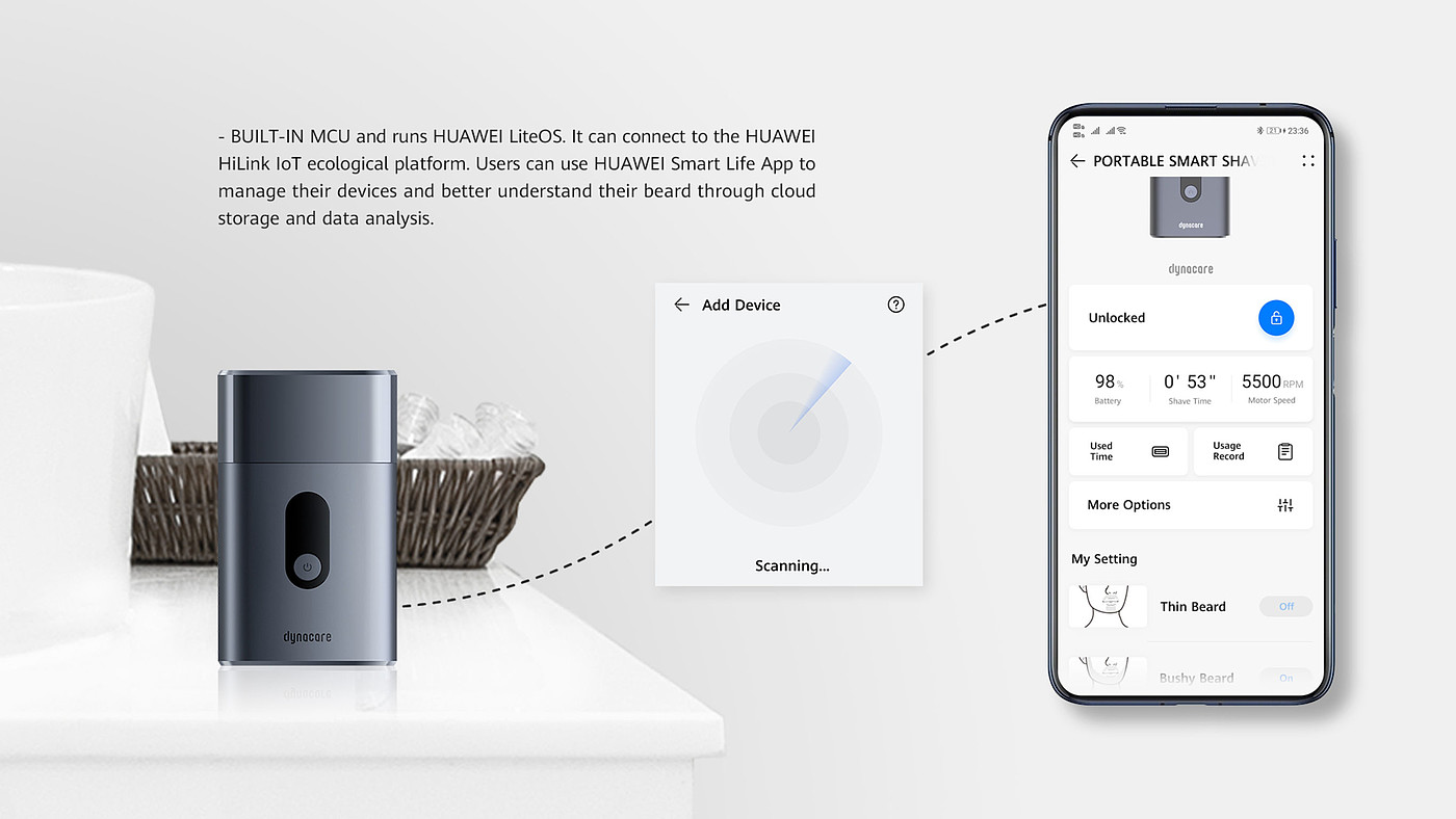product design，Beauty/care，Portable shaver，