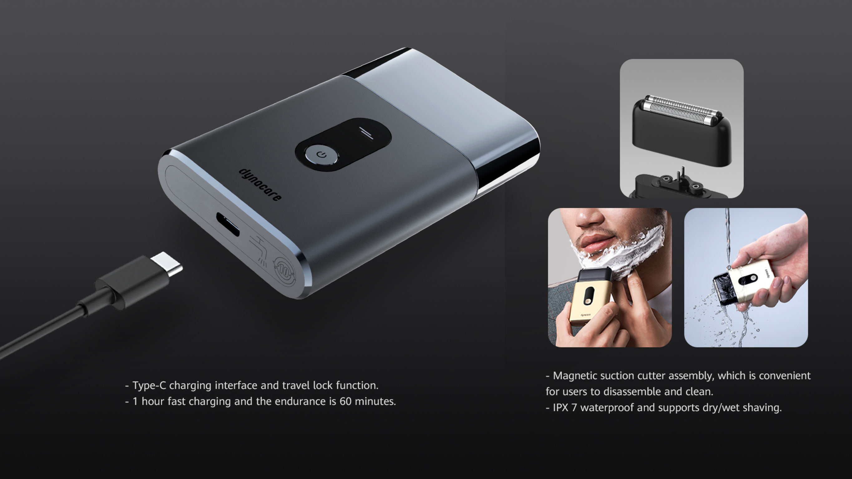 product design，Beauty/care，Portable shaver，