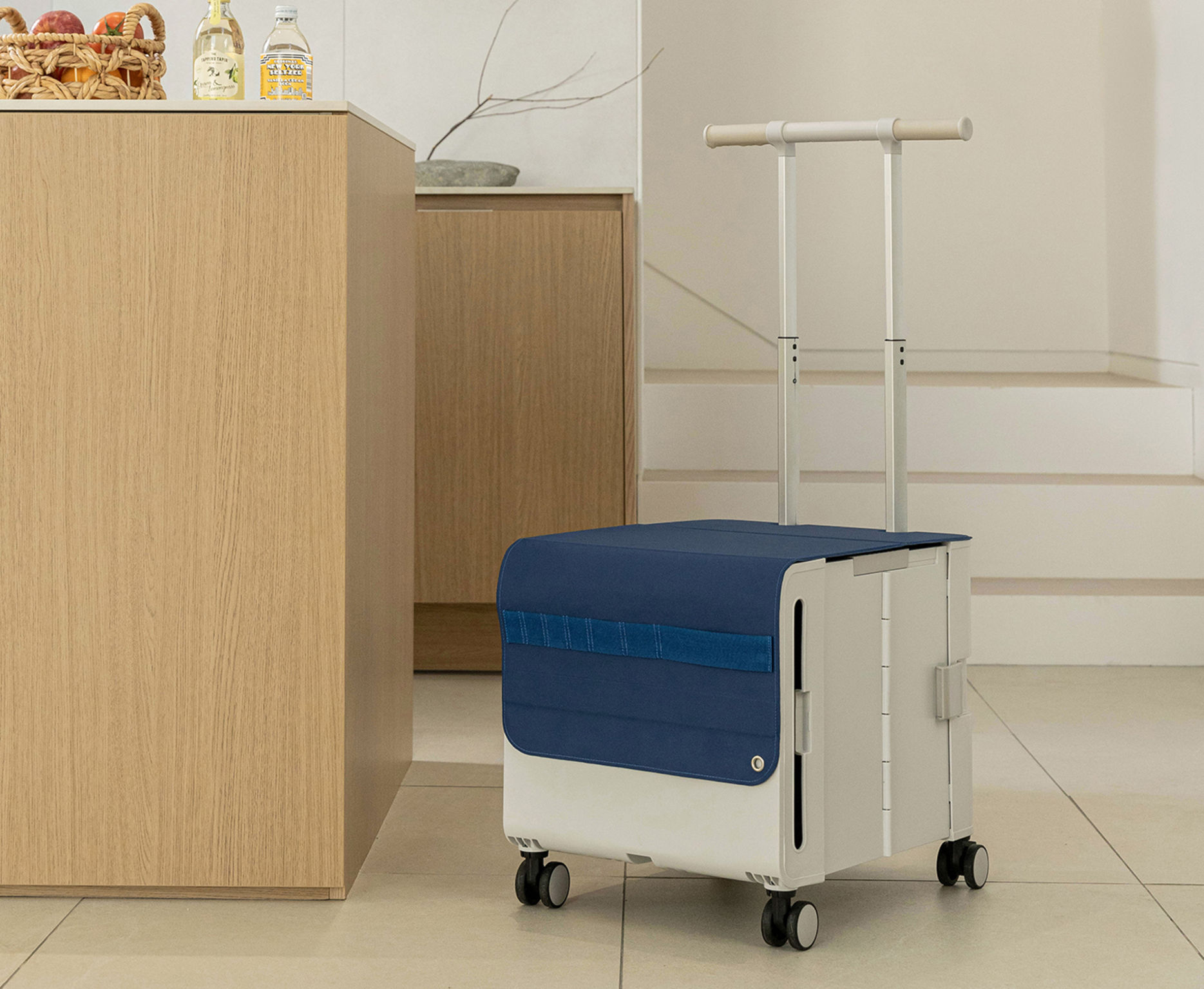 product design，leisure time，Portable cart，