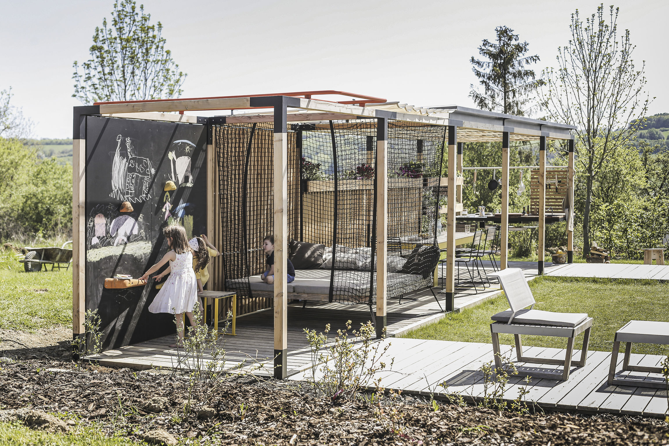 product design，courtyard，Awning，