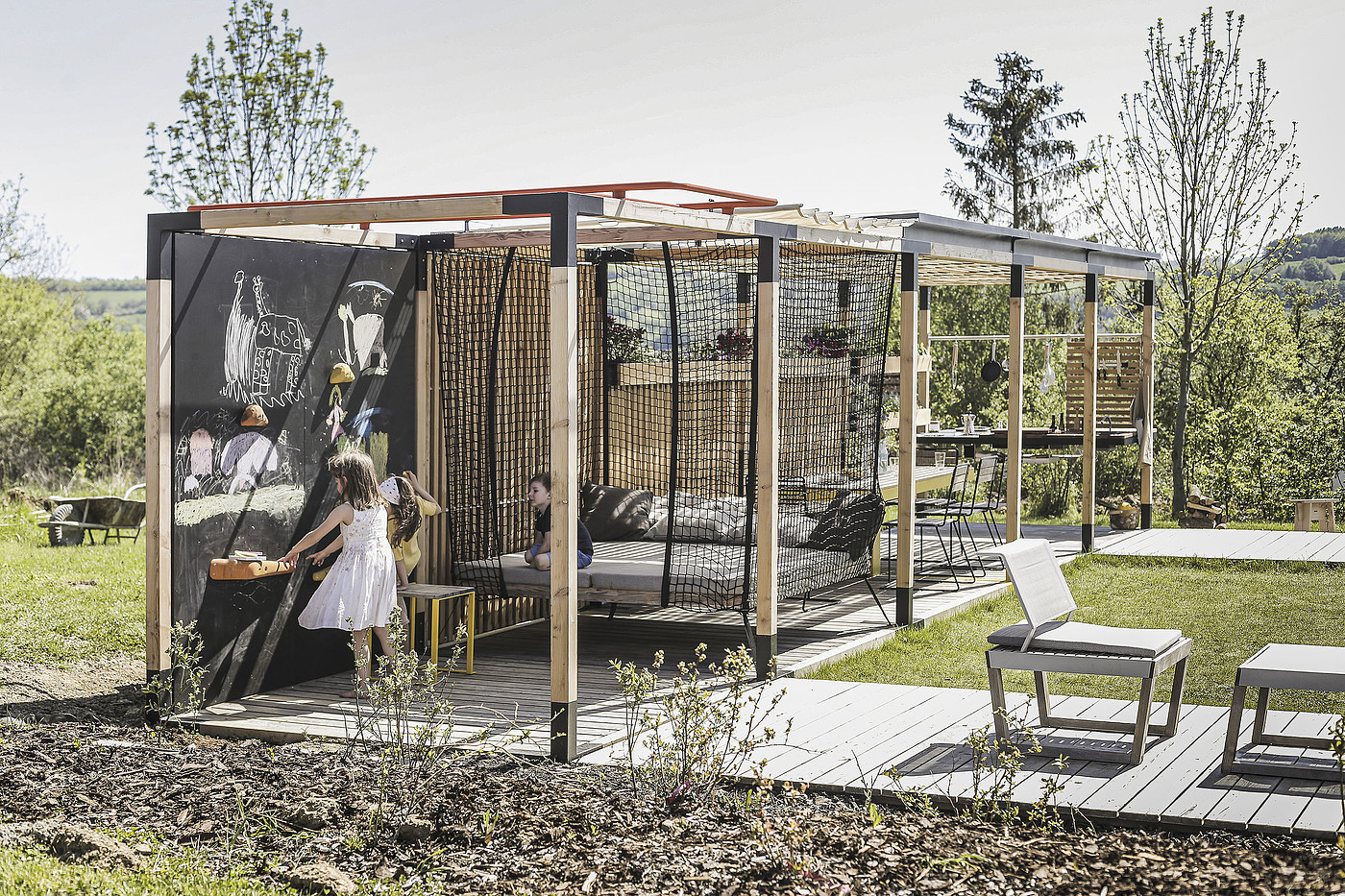 product design，courtyard，Awning，