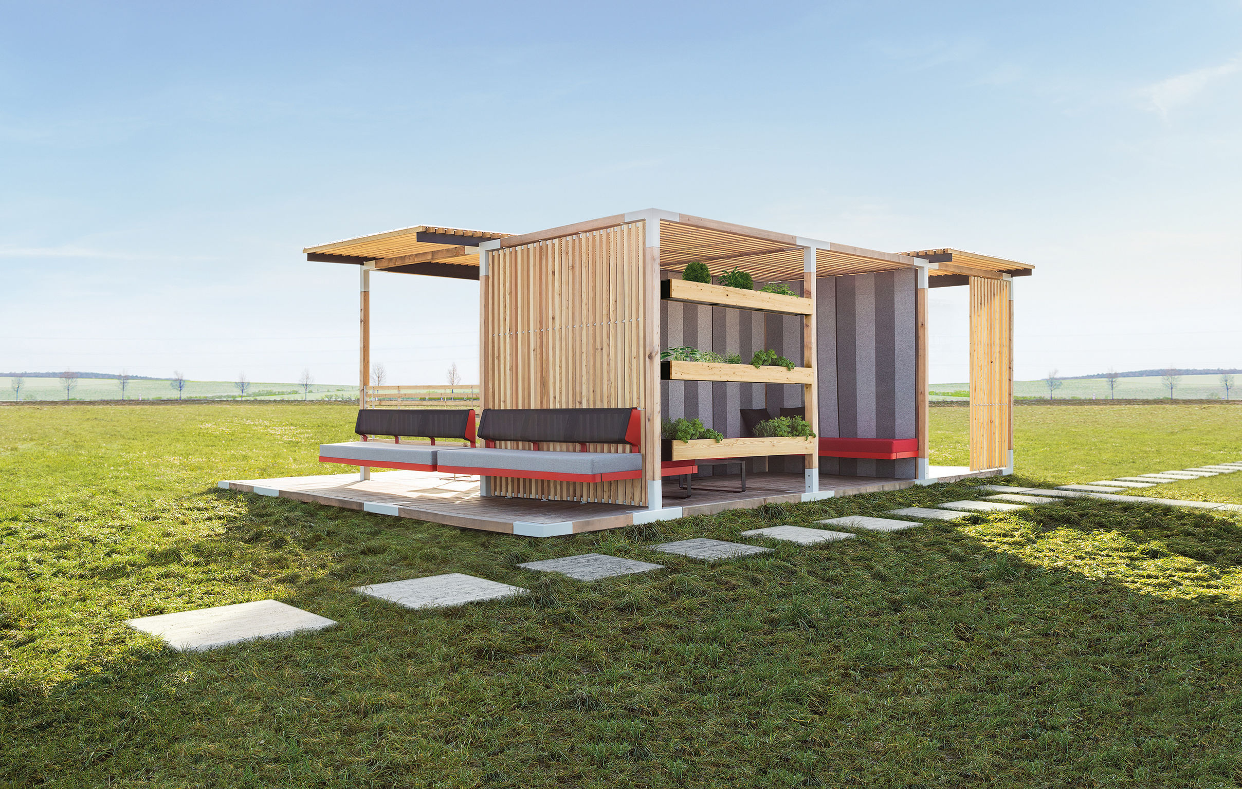 product design，courtyard，Awning，